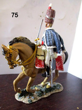 1/32 FIGURINE DEL PRADO 75 CAVALIER BRITISH 10th HUSSARS 1815  NAPOLEON EMPIRE