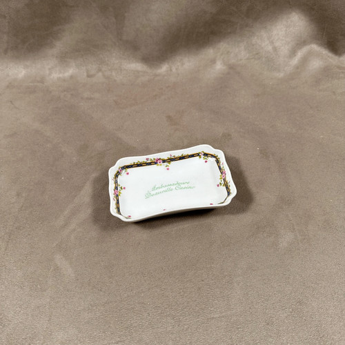 Cendrier porcelaine limoges - cendrier,