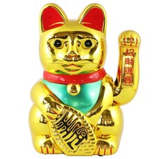 Chat chanceux signe porte