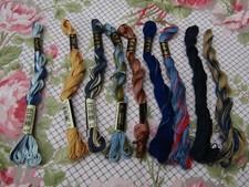 9 échevettes coton perlé DMC