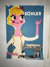 Rare affiche ancienne Machine