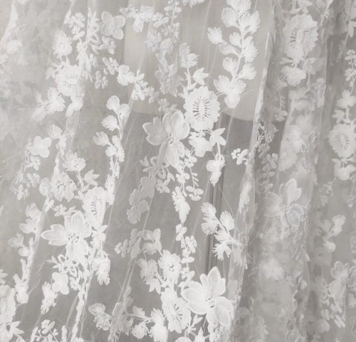 Tissu tulle doux - doux, en