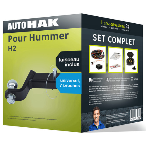 Attelage pour hummer 10 - attelage, h2