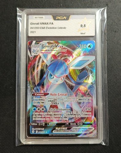 Carte pokémon givrali vmax - carte,
