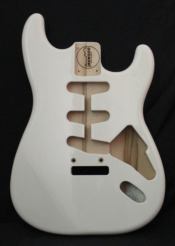 Corps stratocaster blanc - corps,