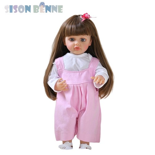 Belle robe rose 55cm reborn - belle,