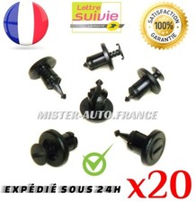 20 Clips Fixation Pare Boue