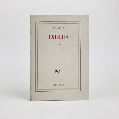 Eugène guillevic inclus - eugÈne,