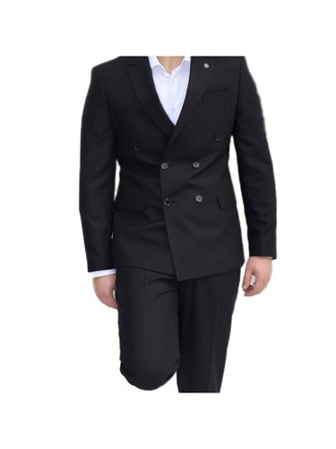 Costume homme croisé - , noir