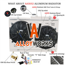 3 Row Radiateur Shroud Fan