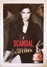 Affiche Parfum SCANDAL JEAN