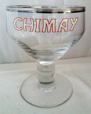 Collector , très beau verre CHIMAY , 33 cl , EMAILLE , 2 éme génération