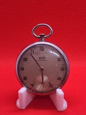 Ancienne montre gousset smoking TISSOT mécanique Fonctionne