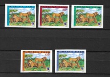 BURKINA FASO SÉRIE N°1115/1119 ND  ANNEE 1999 NEUF ** LUXE  TOP AFFAIRE !!!!!!!!