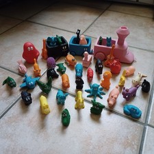 Gros lot de Jouets de bain + train Plastoy barbapapa