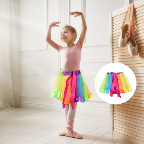 Jupe tutu arc - -en-ciel, à
