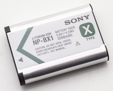 Véritable Original Sony BX-1 Batterie Lithium pour DSC-HX90V Numérique NP-BX1