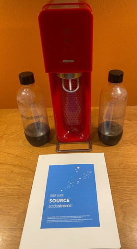 Red sodastream source - sodastream, "source"