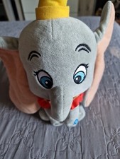doudou peluche Dumbo l'éléphant gris Avec Bruitages DISNEY 22cm assis