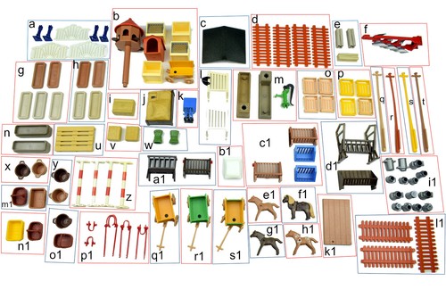 Playmobil pièces ferme - playmobil,