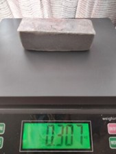 Lingots D'aluminium PUR Coulés à la Main ( 307g ) fabriqué en France 