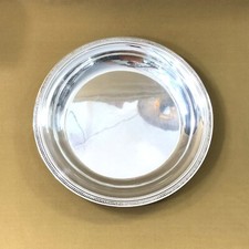 plat de service rond creux