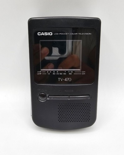 Vintage casio 470 handheld - casio, tv-470