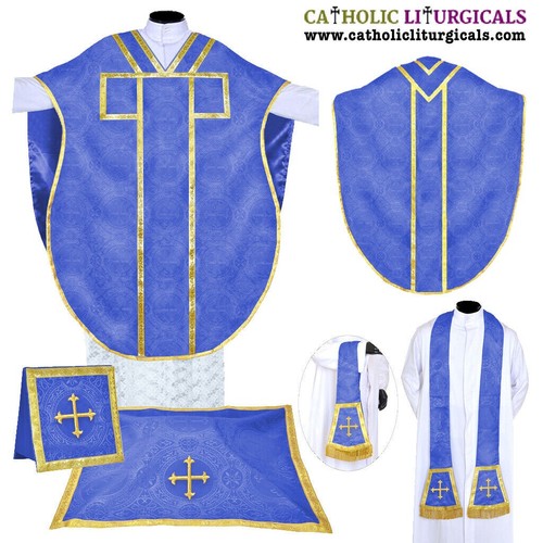 Chasuble bleu foncé - ., st