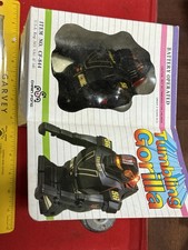 Vintage black tumbling gorilla