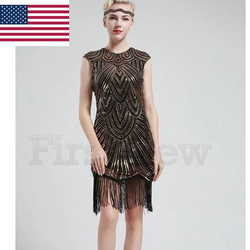 Red dress vintage gatsby - red,