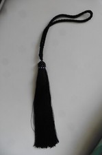 Grand pompon gland en soie