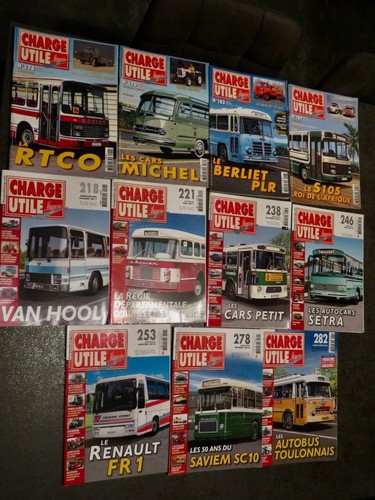 Lot charge utile - utile, magazine
