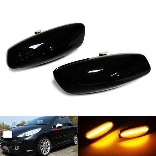 Black smoked side indicator - smoked,