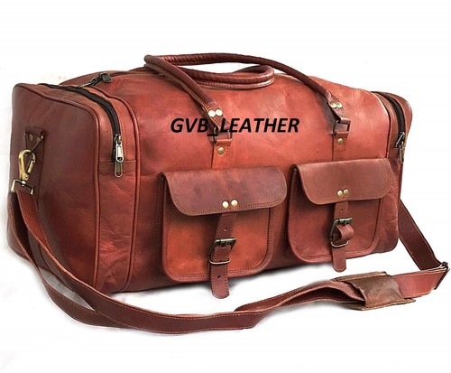 Homme cuir voyage - ",