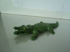 PLAYMOBIL vintage safari zoo jungle crocodile vert sets 3016 3088 3097 3229 4827