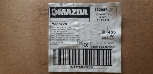 Lampe mazda maf 400w - maf, 400w 