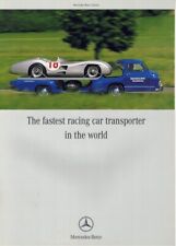 Brochure Mercedes Renntransporter 1954 Mercedes Classic Anglais English 2001