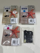 4 Epson 603 cartouche d'encre 2 Noir - 1 Magenta - Cyan - authentique