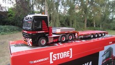 WSI 9931 MAMMOET MERCEDES BENZ ACTROS 6X4 & SEMI-SURBAISSEE NOOTEBOOM MINT BOX