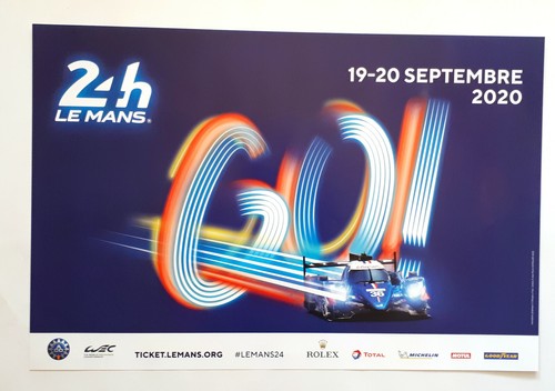 Affiche heures mans auto - affiche, du