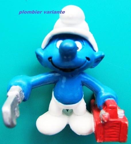 20187 schtroumpf plombier - schtroumpf,