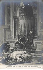 Nu - Tableau - Théodore Ralli - Drame au Harem - Salon de 1908