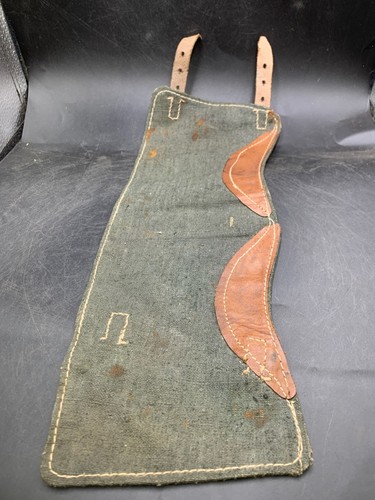Bavette bottes toile de - bavette, en