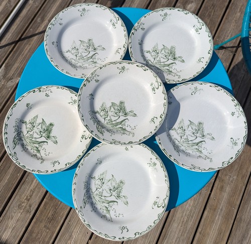 Lot assiettes plates - de,
