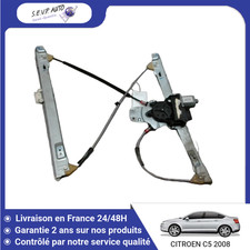 🇫🇷 MECANISME+MOTEUR LEVE-GLACE AVANT GAUCHE CITROEN C5 2008- ➤1690891480 ♻️