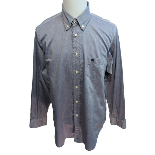 Chemise burberry bleu uni - chemise, xl