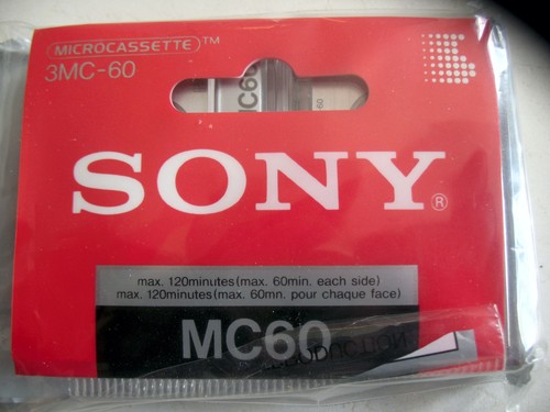 Lot micro cassettes sony - lot, 2