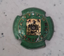 capsule champagne TAITTINGER a encoche n°12 vert