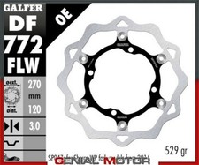 Galfer Disque Frein Devant WAVE FLOATING 270x3mm SHERCO 450 SEF FORK SACHS 2015