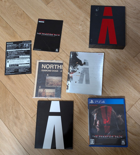 Metal gear solid phantom - solid, v: